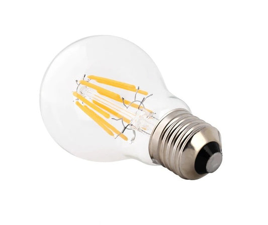 Lampadina LED E27 A70 12W a filamento 1500 lm - luce calda naturale o fredda
