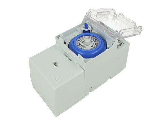 Interruttore temporizzatore analogico meccanico 16A - timer giornaliero o settimanale