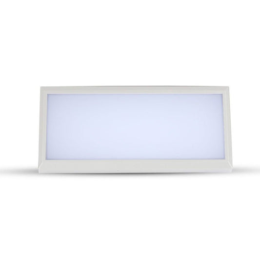 Applique angolare da esterno a incasso 12W IP65 bianca