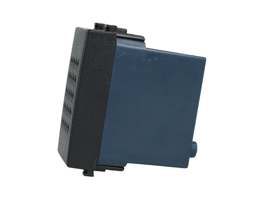 Suoneria a bronzo 220V compatibile con Vimar Arke Nero - modulo da incasso per supporto e placca compatibile