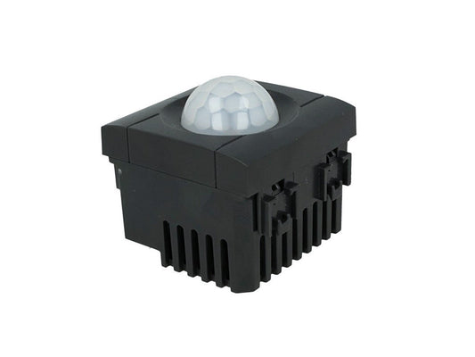 Sensore di movimento PIR con timer compatibile con BTicino Living Light e Living International - modulo da incasso per supporto e placca compatibile