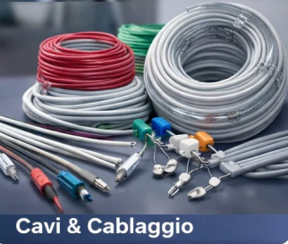 Cavi elettrici e accessori per cablaggio