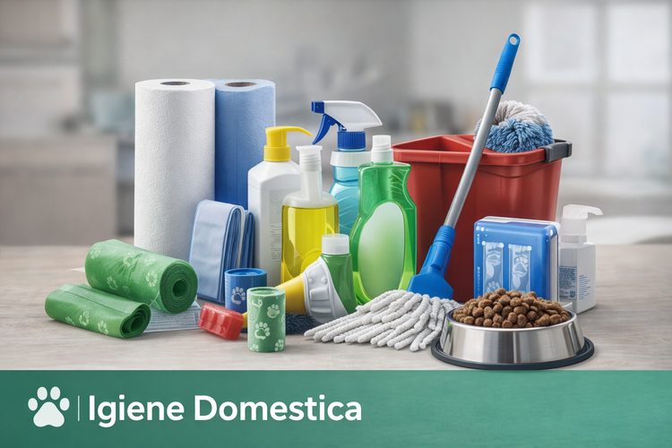 Prodotti per igiene domestica e pulizia della casa