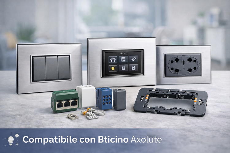 Placche compatibili con BTicino Axolute