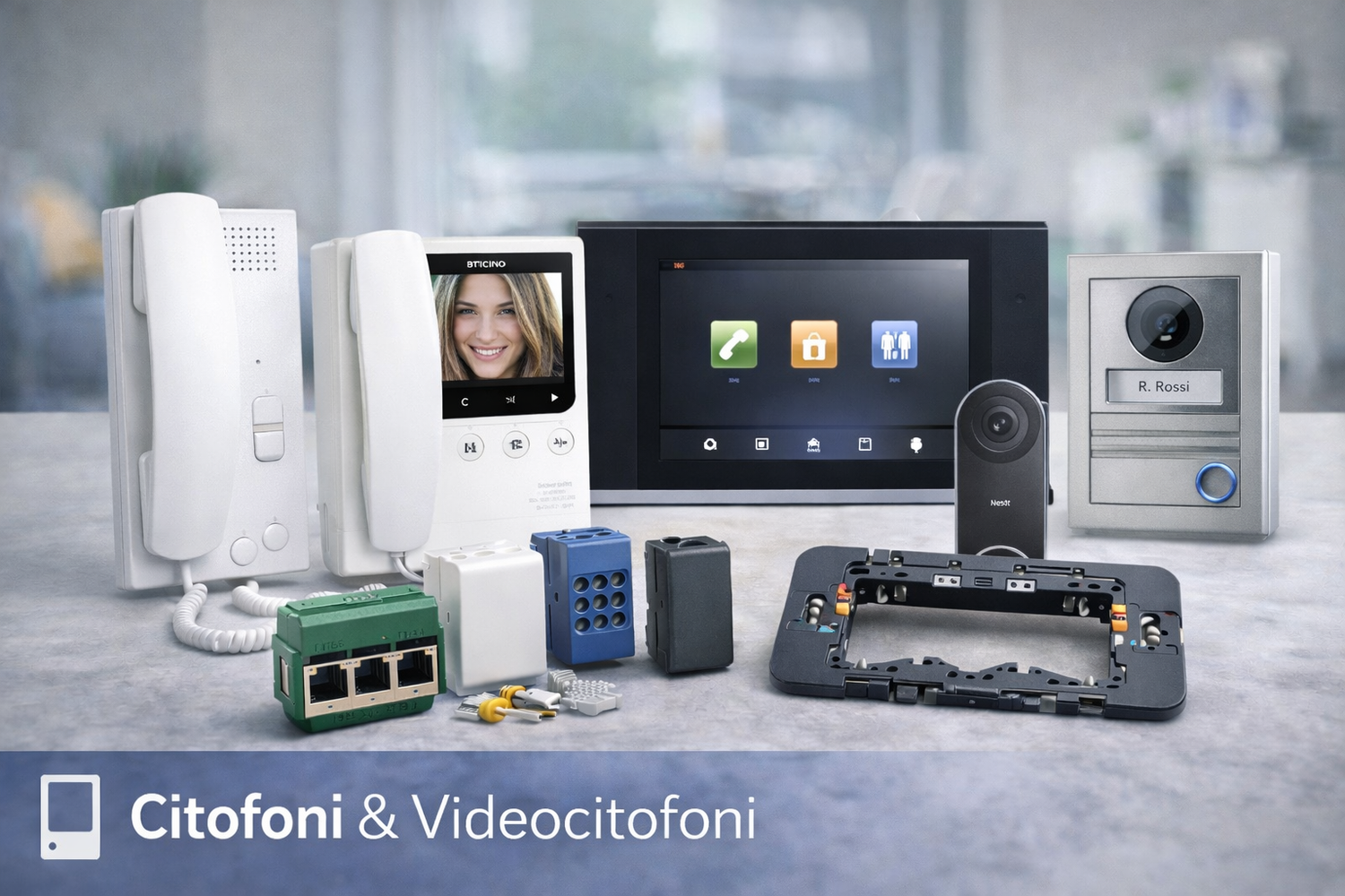 Citofoni e videocitofoni per casa e ufficio