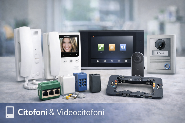 Citofoni e videocitofoni per casa e ufficio