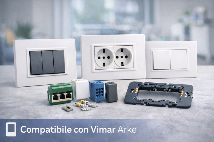 Placche compatibili con Vimar Arke