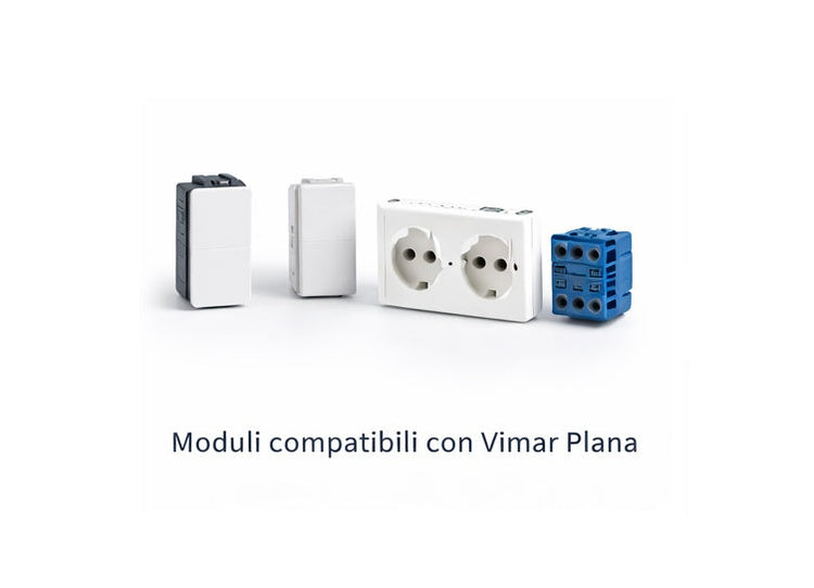Moduli elettrici compatibili con Vimar Plana