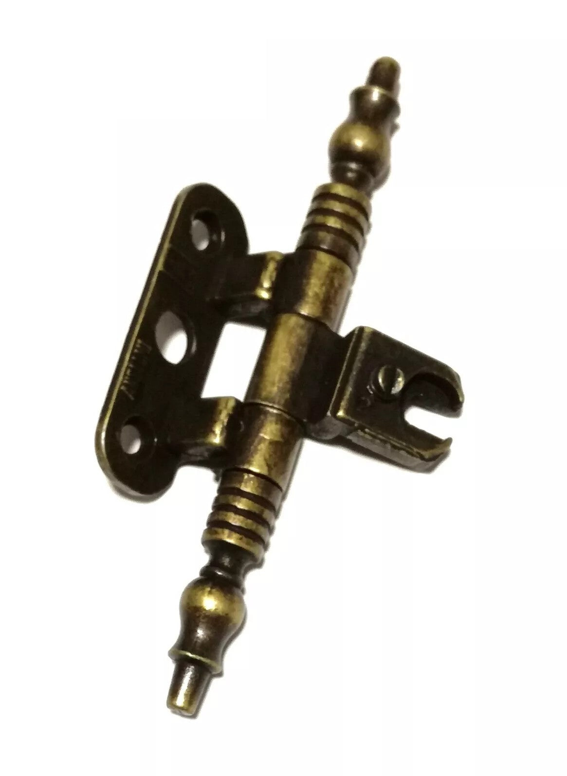 Cerniera bronzata in lega metallica per ante in battuta 46x14x14 mm – A0114-30