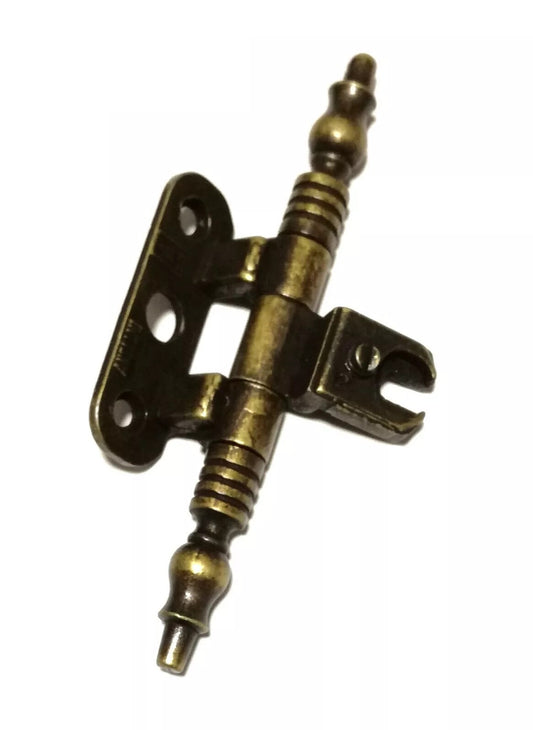Cerniera bronzata in lega metallica per ante in battuta 46x14x14 mm – A0114-30