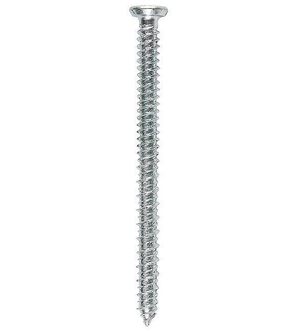 100 Pezzi Viti Turbovite Torx per Calcestruzzo Ø7,5 mm - Ancoraggio diretto senza tassello