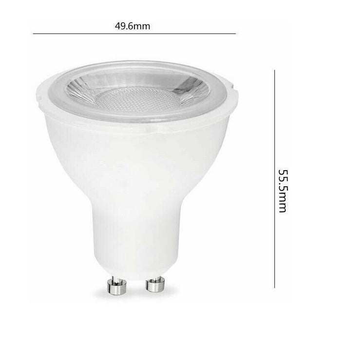 Lampadina LED GU10 COB 6W - luce calda naturale o fredda