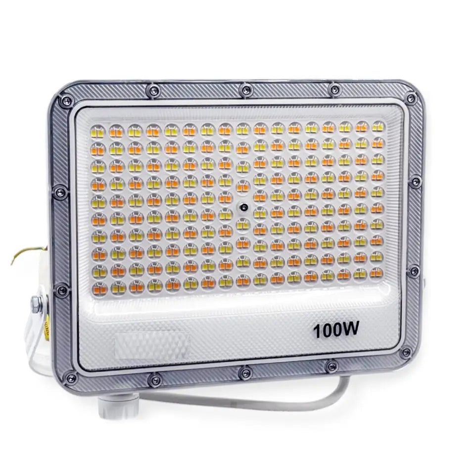 Faro LED Slim 100W da esterno IP66 CCT 3 in 1 - corpo grigio