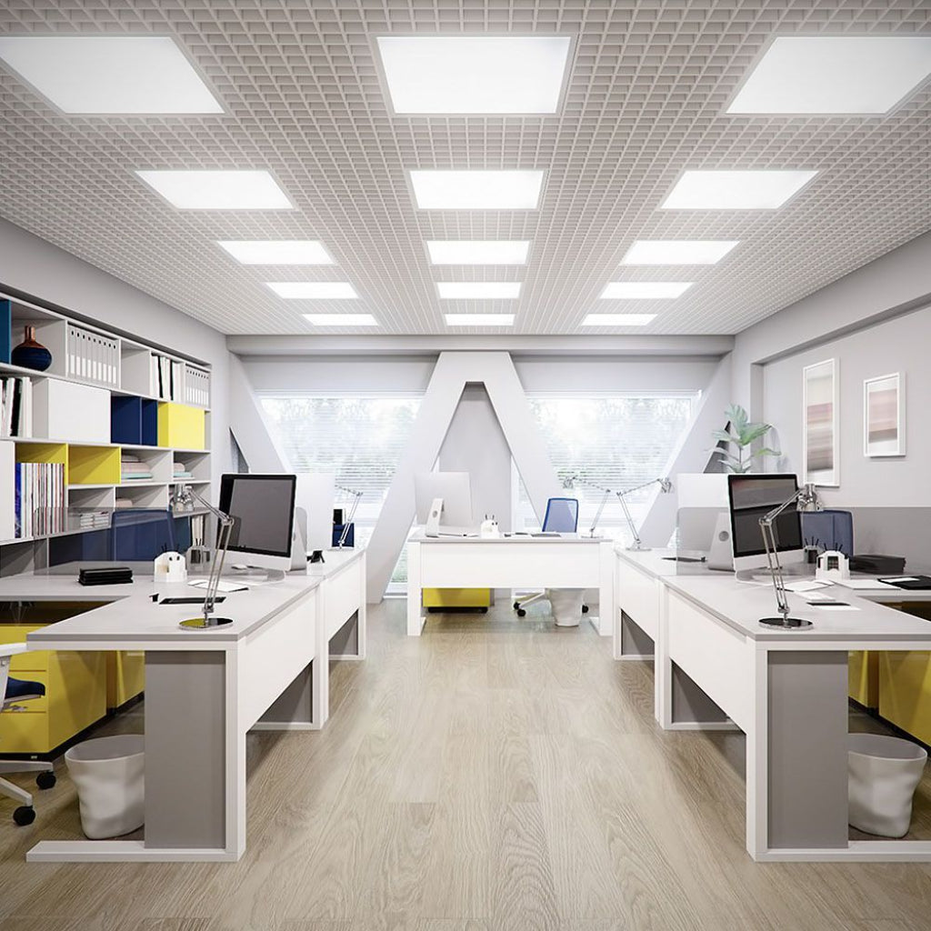 Kit 10 Pannelli LED SMD 60x60 36W 4000K - alta efficienza per controsoffitto