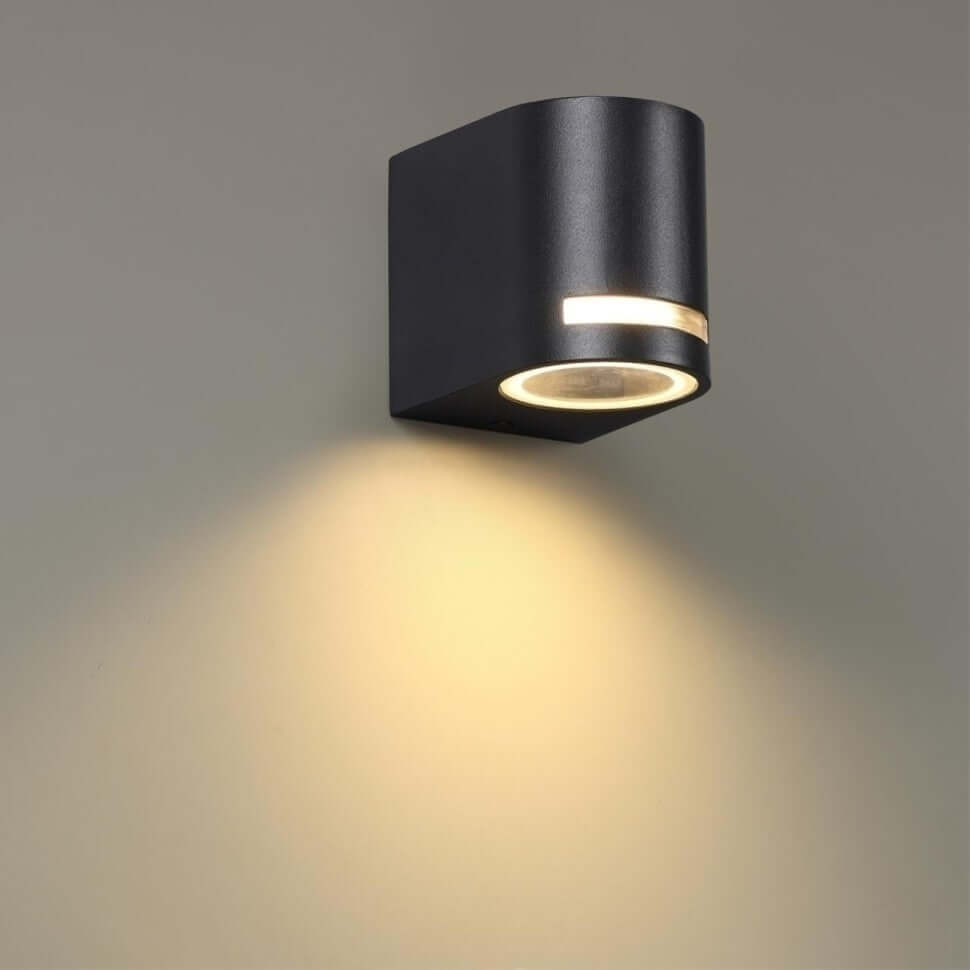 Applique da esterno GU10 IP54 1 luce - bianca o nera