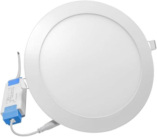 Pannello LED tondo da incasso CCT 3 in 1 multipack 3W-24W - luce selezionabile