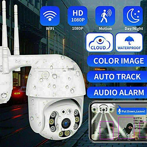Telecamera IP Wi-Fi PTZ 1080p con visione notturna e audio bidirezionale