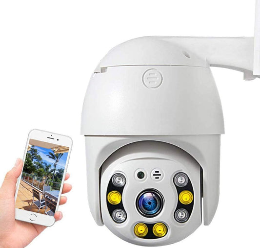 Telecamera IP Wi-Fi PTZ 1080p con visione notturna e audio bidirezionale