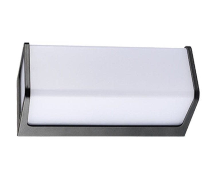 Applique LED 10W da esterno IP65 nera - luce fredda o naturale