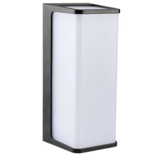 Applique LED 10W da esterno IP65 nera - luce fredda o naturale