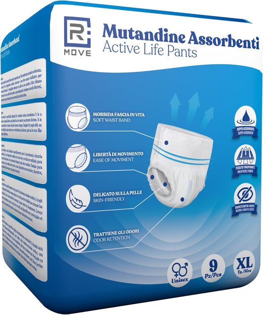 Mutandine assorbenti per adulti ActiveLife Pants XXL 8 pz