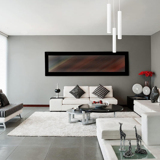 Lampadario a sospensione LED cilindrico 3W bianco - punto luce da interno