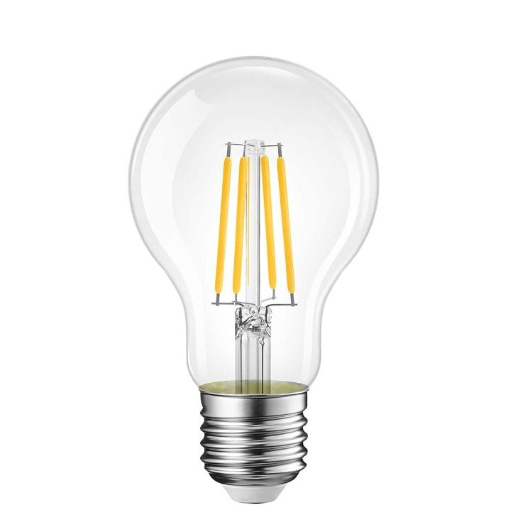 Lampadina LED E27 A70 12W a filamento 1500 lm - luce calda naturale o fredda