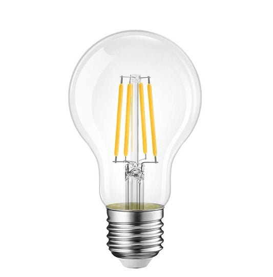Lampadina LED E27 A70 12W a filamento 1500 lm - luce calda naturale o fredda