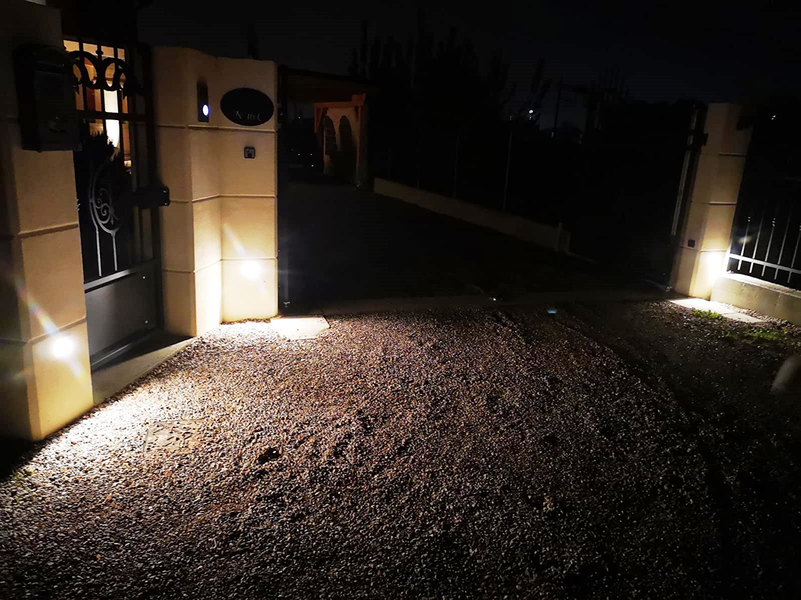 Segnapasso LED da esterno 503 3W IP65 CCT 3 in 1 - scale, vialetti e giardino