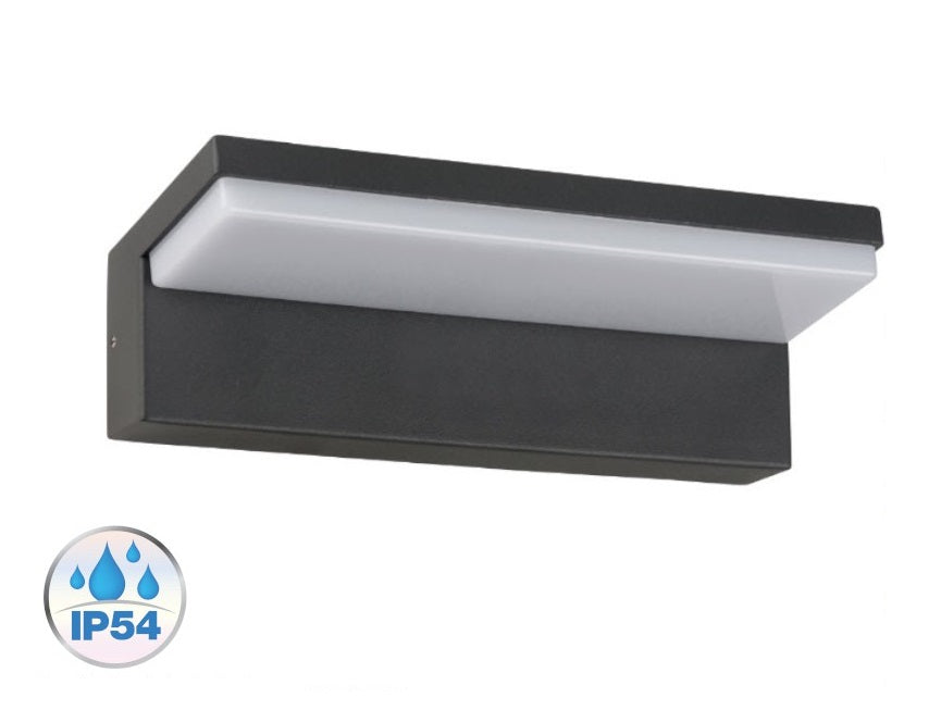 Applique LED 10W da esterno IP54 CCT 3 in 1 - luce selezionabile