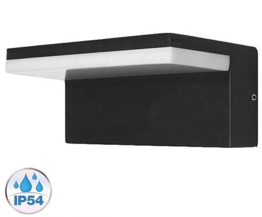 Applique LED 10W da esterno IP54 CCT 3 in 1 - luce selezionabile