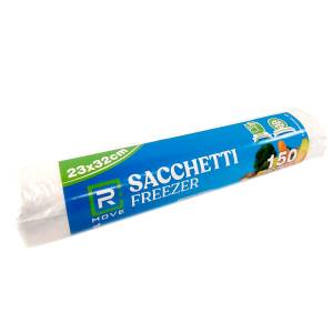 Sacchetti freezer trasparenti per alimenti trasparenti 23x32 cm 150 pz