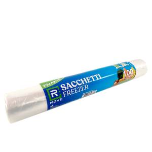 Sacchetti freezer trasparenti per alimenti trasparenti 29x42 cm 100 pz