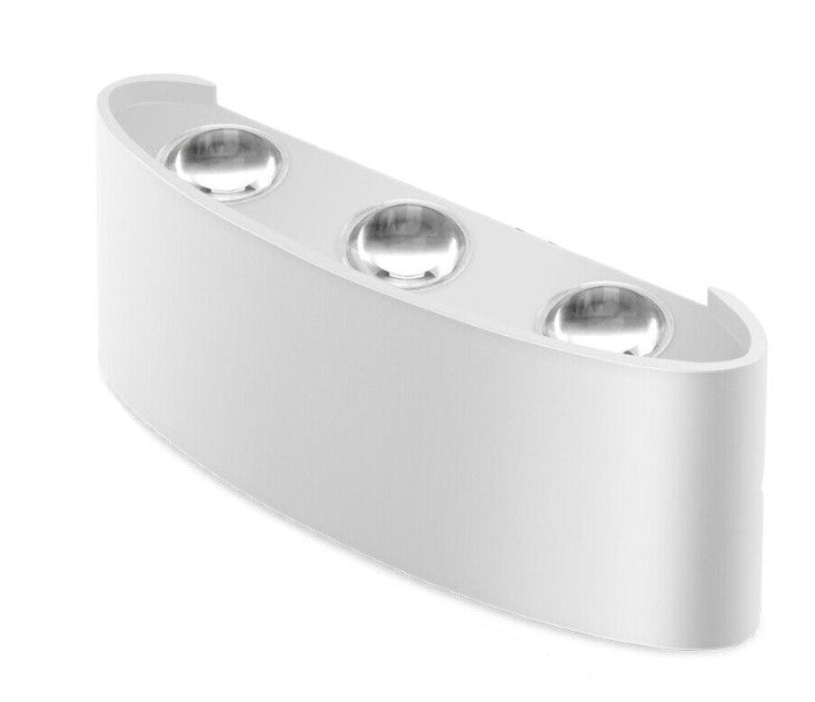 Applique LED 16W da esterno IP65 bianca - doppia emissione CCT 3 in 1