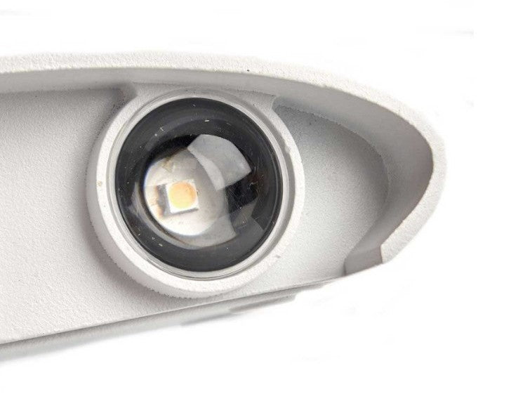 Applique LED 16W da esterno IP65 bianca - doppia emissione CCT 3 in 1