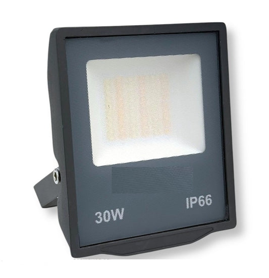Faro LED Slim 30W da esterno IP66 CCT 3 in 1 - corpo grigio