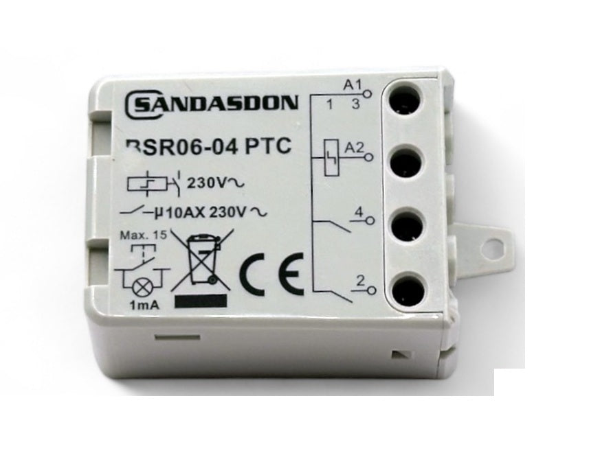 Rele ad impulsi meccanico 230V 10A 2 contatti - 4 sequenze comando luci