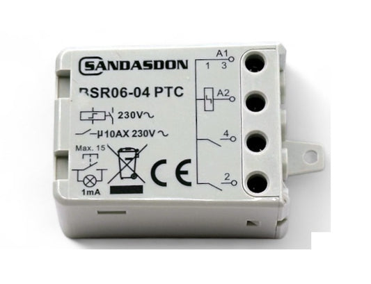 Rele ad impulsi meccanico 230V 10A 2 contatti - 4 sequenze comando luci