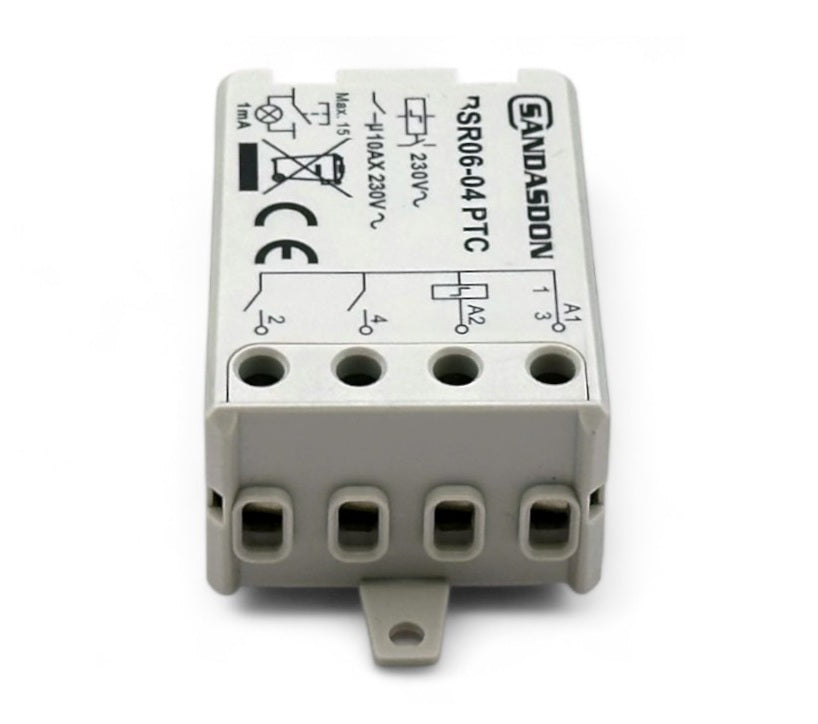 Rele ad impulsi meccanico 230V 10A 2 contatti - 4 sequenze comando luci