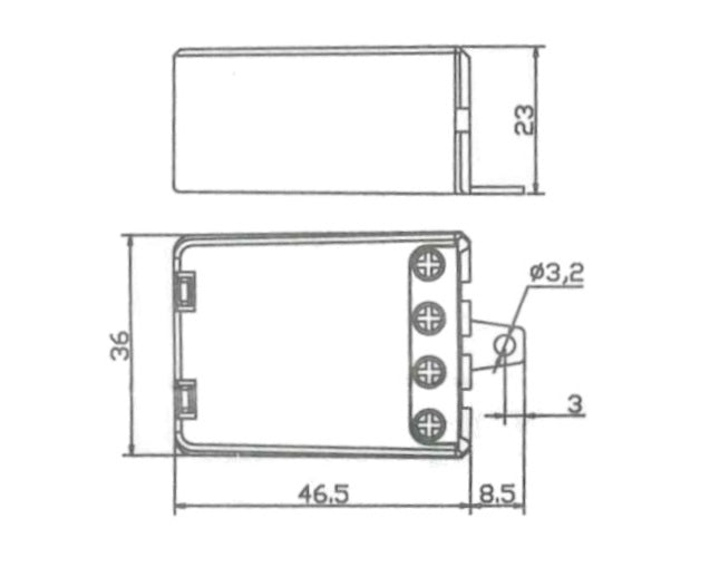 Rele ad impulsi meccanico 230V 10A 2 contatti - 4 sequenze comando luci