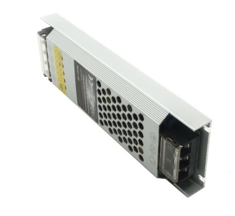 Alimentatore LED 12V stabilizzato slim con trimmer - 60W 100W 150W 200W 300W