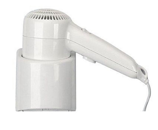 Asciugacapelli da parete 1200W IPX1 per hotel, B&B e case vacanza 2 velocita