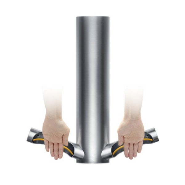 Dyson Airblade 9kJ HU03 Stainless Steel Asciugamani Elettrico - immagine 3