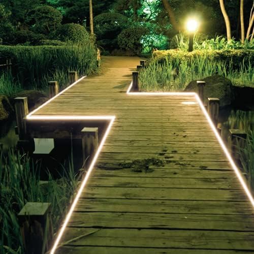 Striscia LED 220V IP65 180 LED/m luce fredda - taglio ogni 1 m