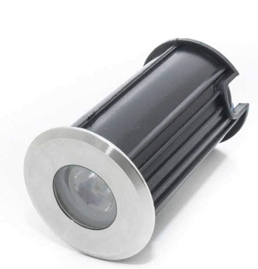 Segnapasso LED calpestabile da esterno 1W 12V - luce di cortesia per pavimento e giardino