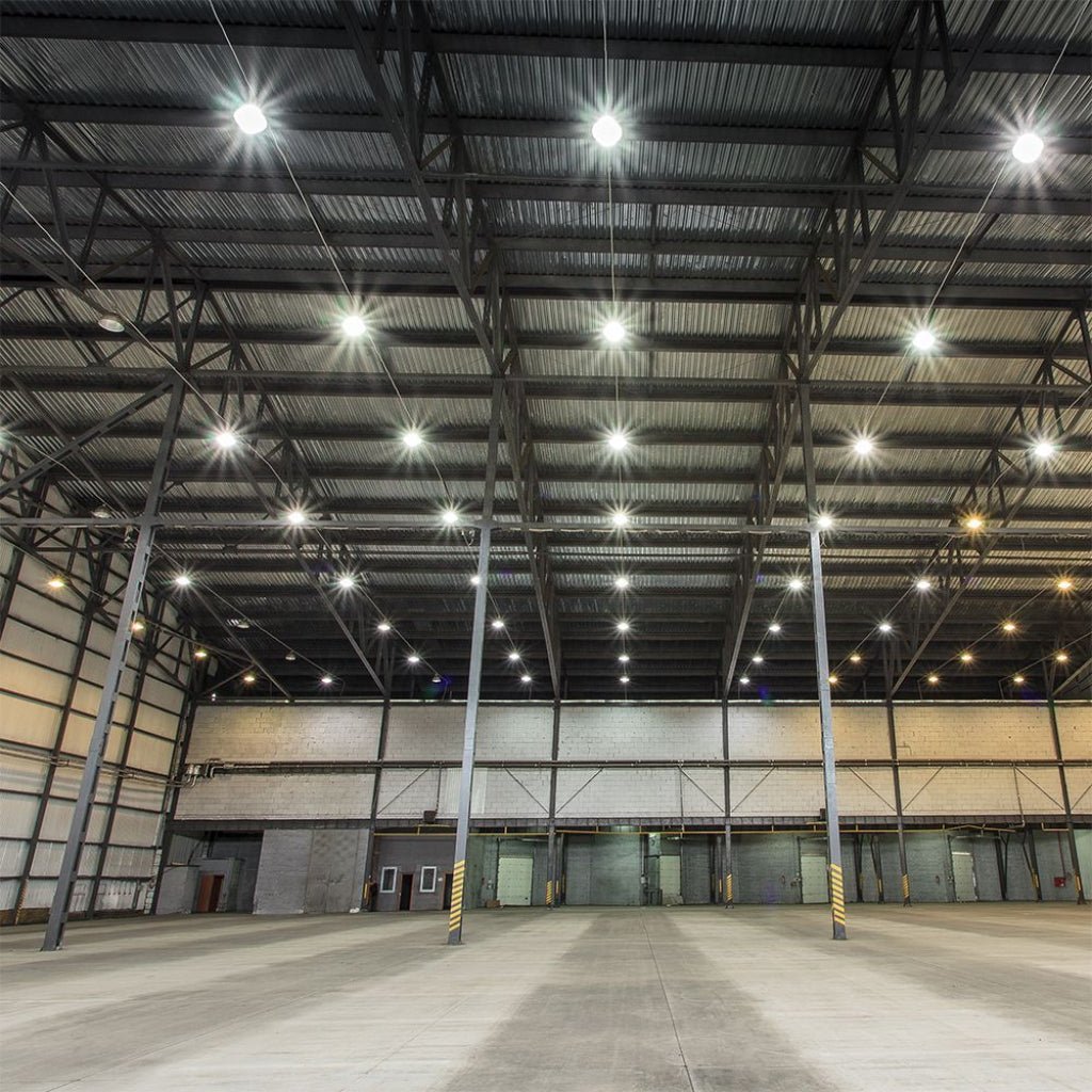 Campana LED industriale UFO 200W IP65 CCT 3 in 1 160 lm/W - luce selezionabile