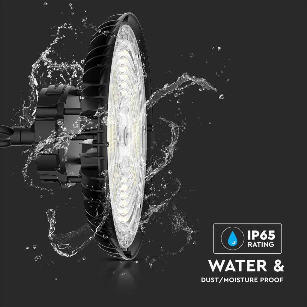Campana LED industriale UFO 200W IP65 CCT 3 in 1 160 lm/W - luce selezionabile