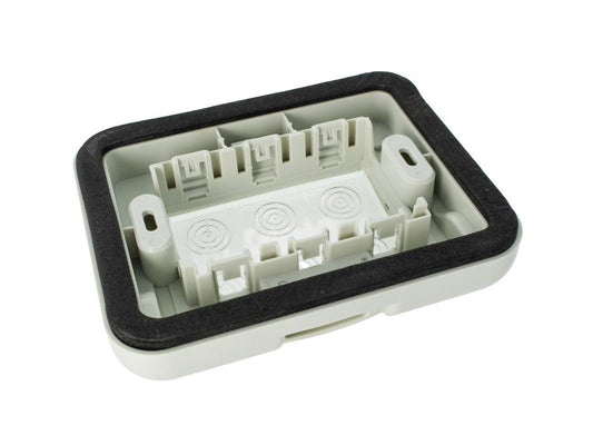 Custodia Idrobox IP55 3 moduli compatibile con BTicino Matix - protezione per placca e supporto