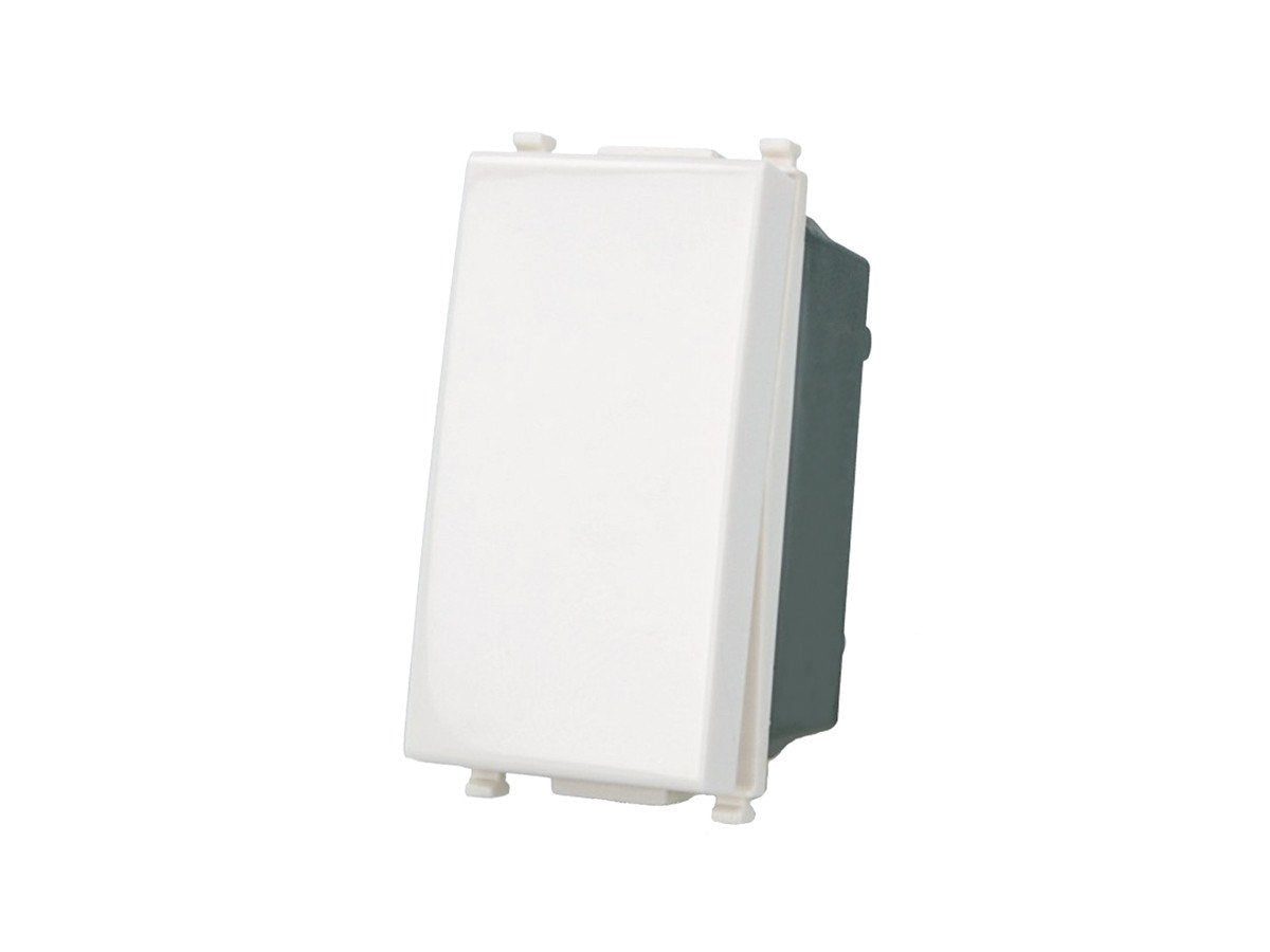 Deviatore unipolare 1P 16A bianco compatibile con Vimar Arke