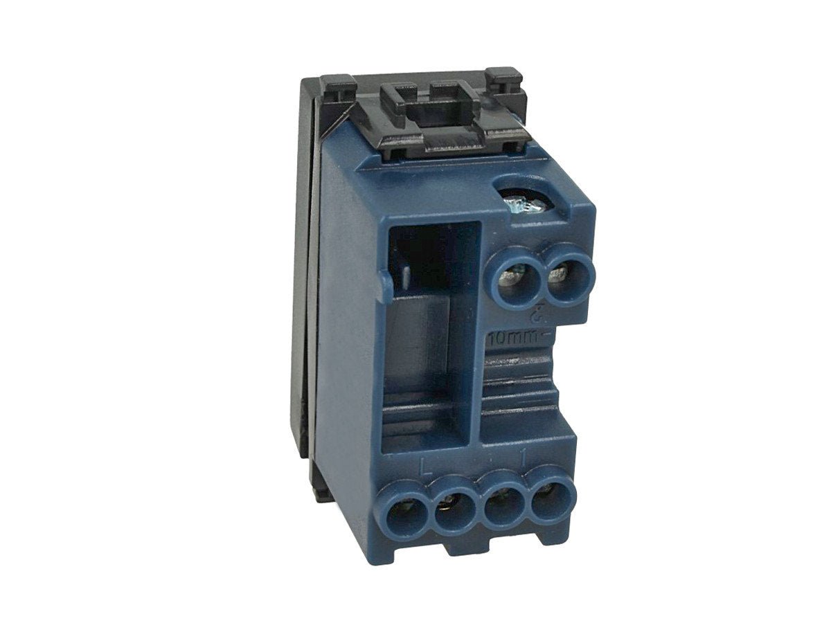 Deviatore unipolare 1P 16A nero compatibile con Vimar Arke
